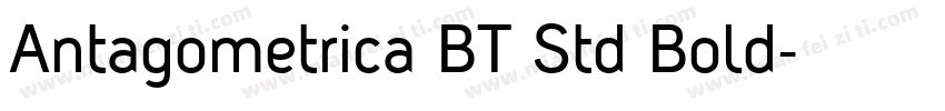 Antagometrica BT Std Bold字体转换 Antagometrica BT Std Bold字体转换